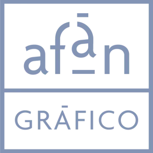 Logo de Afán Gráfico: Estudio de diseño grafico & web