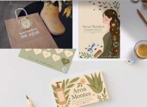 Identidad visual y logo para centro de belleza & estética