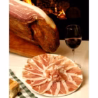Trozo de jamón reserva ahumado El Pelayo - Sugerencia de presentación